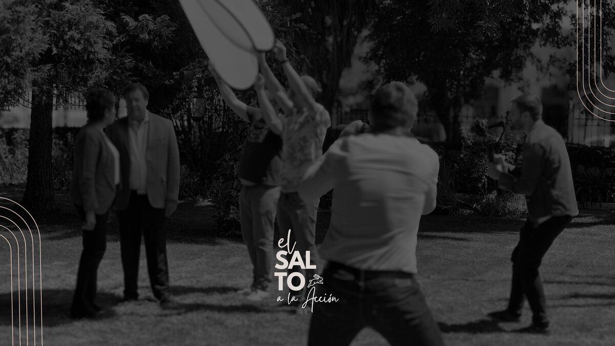 El Salto a la Acción — detrás de escena